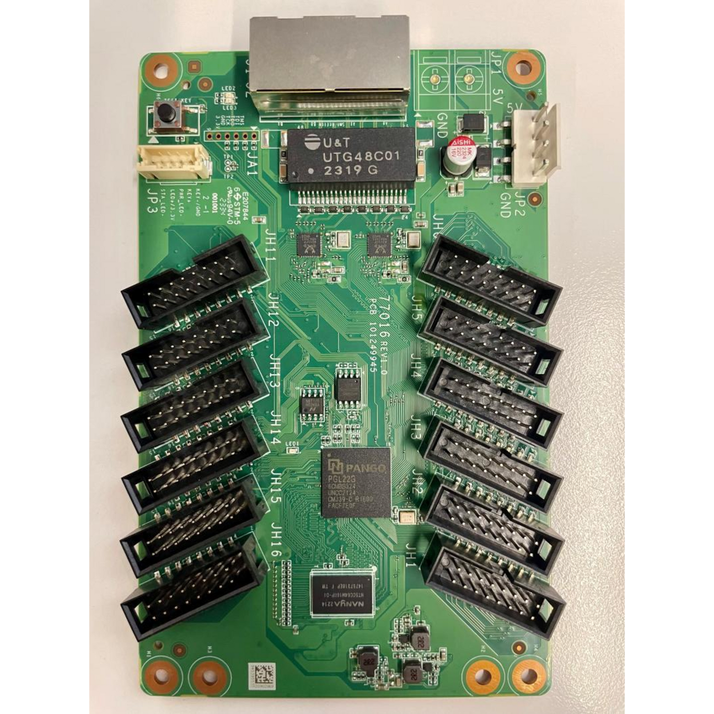 Tarjeta Receptora / 12 puertos / Compatibles con Módulos Hikvision (serie DSD41Qxxx)