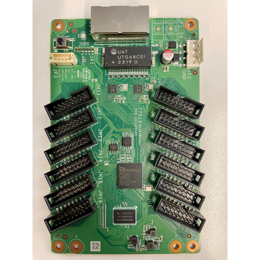 Tarjeta Receptora / 12 puertos / Compatibles con Módulos Hikvision (serie DSD41Qxxx)